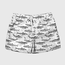 Женские шорты Корюшка паттерн