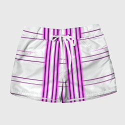 Шорты женские Neon pink, цвет: 3D-принт