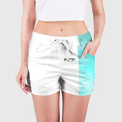 Шорты женские Shepard N7 -- галлюцинации, цвет: 3D-принт — фото 2