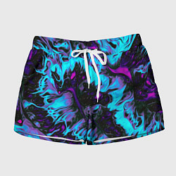 Шорты женские Пламя, цвет: 3D-принт