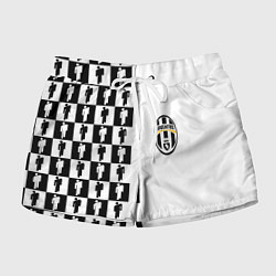 Женские шорты Ювентус паттерн люди