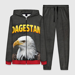 Женский 3D-костюм Dagestan Eagle, цвет: 3D-красный