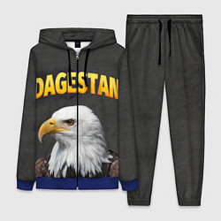 Женский 3D-костюм Dagestan Eagle, цвет: 3D-синий