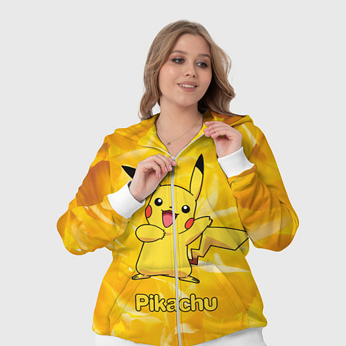 Женский костюм Pikachu / 3D-Белый – фото 3