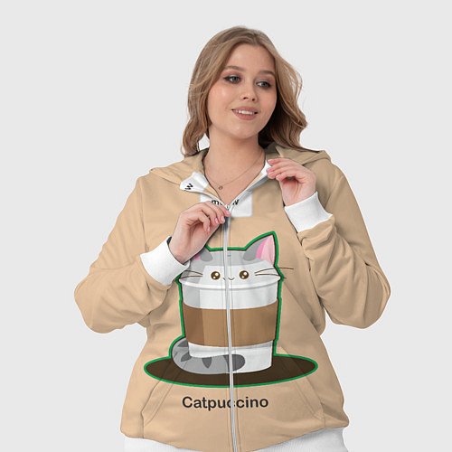 Женский костюм Catpuccino / 3D-Белый – фото 3