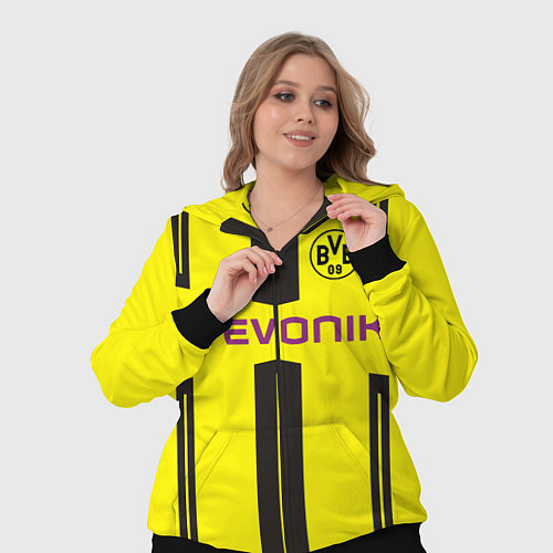 Женский костюм BVB FC: Evonik / 3D-Черный – фото 3