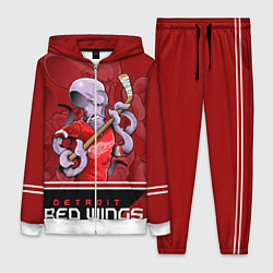 Женский 3D-костюм Detroit Red Wings, цвет: 3D-белый