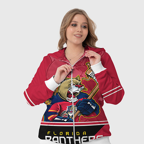 Женский костюм Florida Panthers / 3D-Белый – фото 3