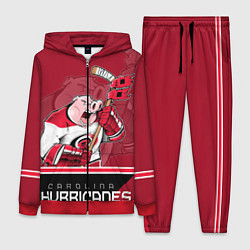 Женский 3D-костюм Carolina Hurricanes, цвет: 3D-красный