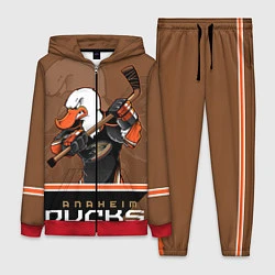 Женский 3D-костюм Anaheim Ducks, цвет: 3D-красный