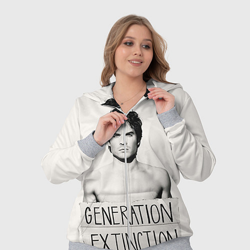 Женский костюм Generation Extinction / 3D-Меланж – фото 3