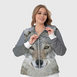 Женский 3D-костюм Милый волк, цвет: 3D-белый — фото 2