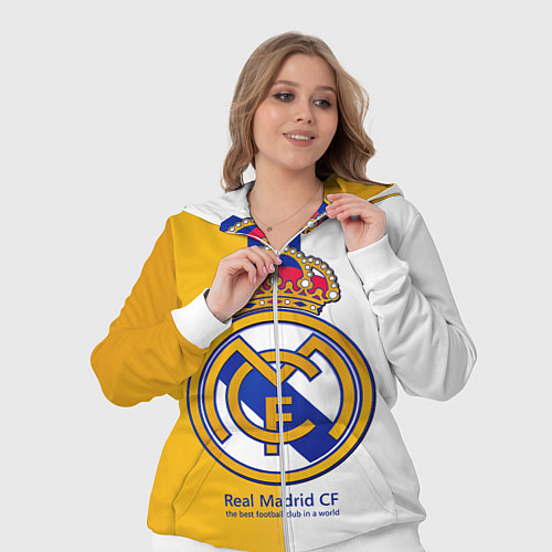 Женский костюм Real Madrid CF / 3D-Белый – фото 3