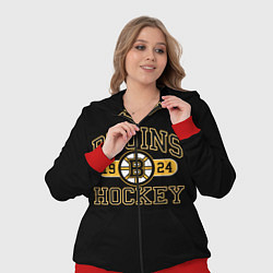 Женский 3D-костюм Boston Bruins: Est.1924, цвет: 3D-красный — фото 2