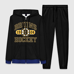 Женский 3D-костюм Boston Bruins: Est.1924, цвет: 3D-синий