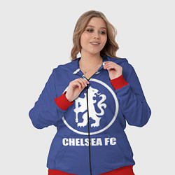 Женский 3D-костюм Chelsea FC, цвет: 3D-красный — фото 2
