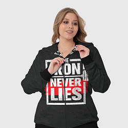 Женский 3D-костюм The iron never lies, цвет: 3D-черный — фото 2