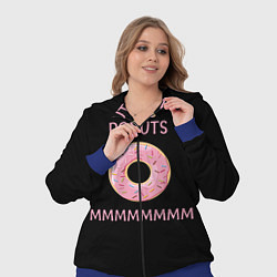 Женский 3D-костюм Donuts, цвет: 3D-синий — фото 2