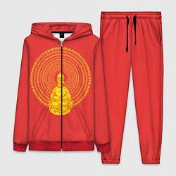 Женский 3D-костюм Гомер медитирует, цвет: 3D-красный