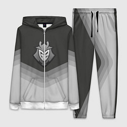 Женский 3D-костюм G2 Esports Uniform, цвет: 3D-белый