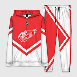 Женский 3D-костюм NHL: Detroit Red Wings, цвет: 3D-белый