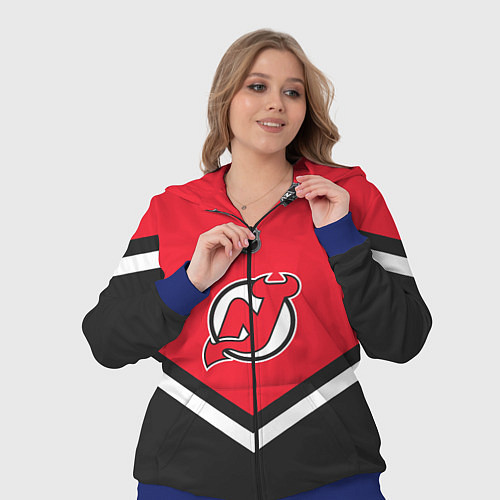 Женский костюм NHL: New Jersey Devils / 3D-Синий – фото 3