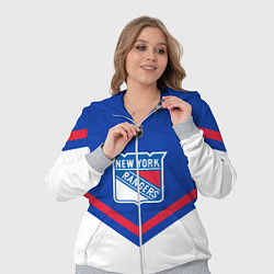Женский 3D-костюм NHL: New York Rangers, цвет: 3D-меланж — фото 2