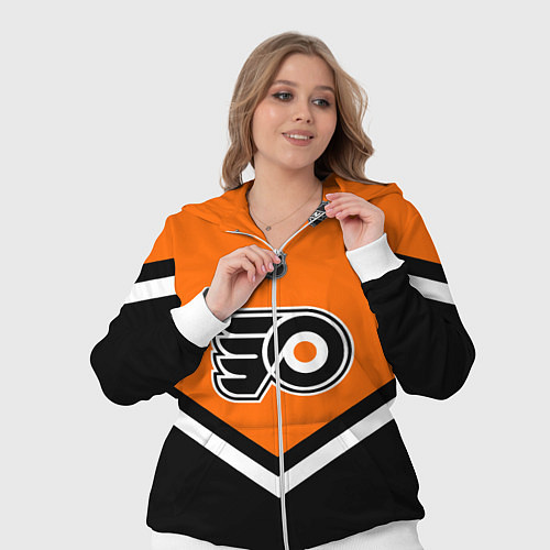 Женский костюм NHL: Philadelphia Flyers / 3D-Белый – фото 3