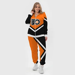 Женский 3D-костюм NHL: Philadelphia Flyers, цвет: 3D-белый — фото 2