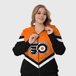 Женский 3D-костюм NHL: Philadelphia Flyers, цвет: 3D-черный — фото 2