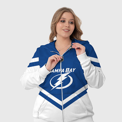 Женский костюм NHL: Tampa Bay Lightning / 3D-Белый – фото 3