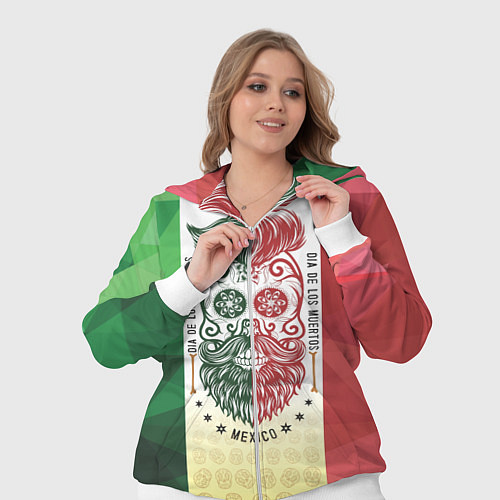 Женский костюм Мексика / 3D-Белый – фото 3