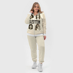 Женский 3D-костюм Led Zeppelin Guys, цвет: 3D-белый — фото 2