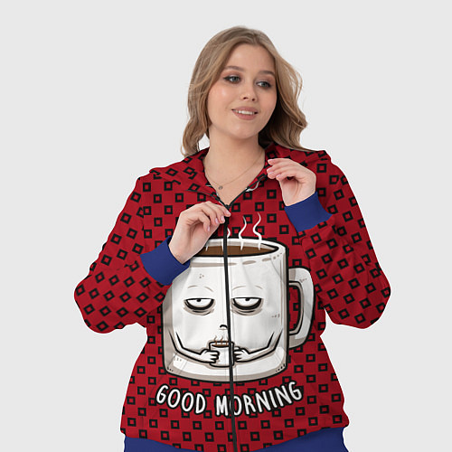 Женский костюм Good Morning / 3D-Синий – фото 3