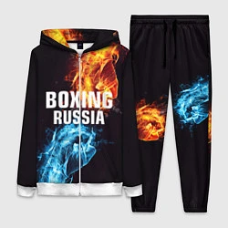 Женский 3D-костюм Boxing Russia, цвет: 3D-белый