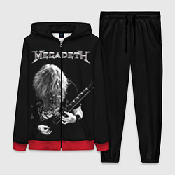 Женский 3D-костюм Dave Mustaine, цвет: 3D-красный