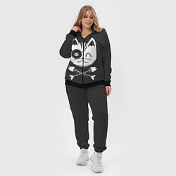 Женский 3D-костюм Кот пират, цвет: 3D-черный — фото 2