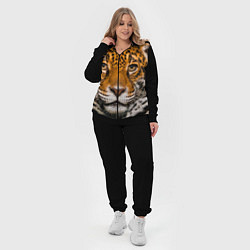 Женский 3D-костюм Взгляд ягуара, цвет: 3D-черный — фото 2