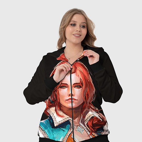 Женский костюм Трисс / 3D-Черный – фото 3