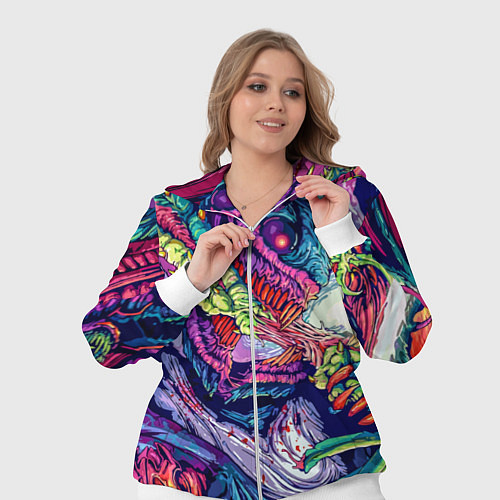 Женский костюм Hyper Beast Style / 3D-Белый – фото 3