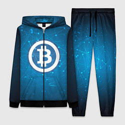 Женский костюм Bitcoin Blue