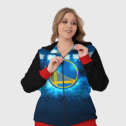 Женский 3D-костюм Golden State Warriors 6, цвет: 3D-красный — фото 2