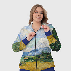 Женский 3D-костюм Ван Гог Картина, цвет: 3D-синий — фото 2