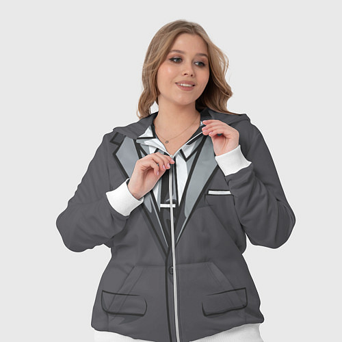 Женский костюм Костюм / 3D-Белый – фото 3