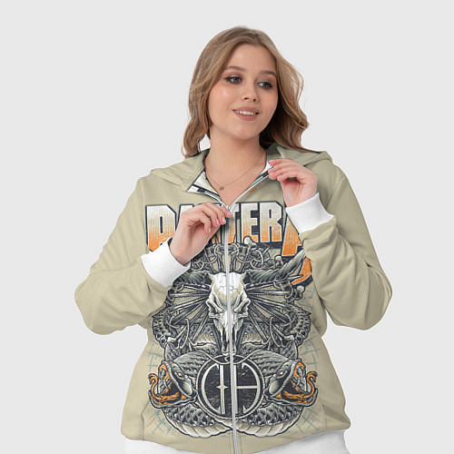 Женский костюм Pantera: Wild Goat / 3D-Белый – фото 3