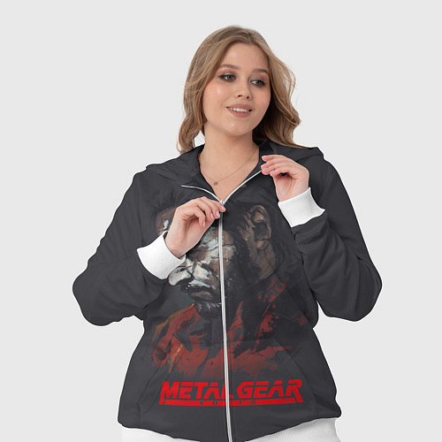 Женский костюм Metal Gear Solid / 3D-Белый – фото 3