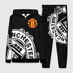 Женский 3D-костюм Man United: Black Collection, цвет: 3D-черный