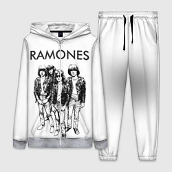 Женский 3D-костюм Ramones Party, цвет: 3D-меланж
