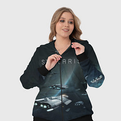 Женский 3D-костюм Stellaris, цвет: 3D-черный — фото 2
