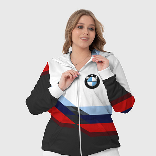 Женский костюм BMW M SPORT / 3D-Белый – фото 3